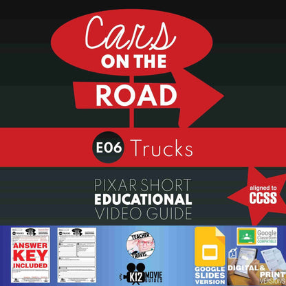 Pixar Short - Cars on the Road - E06 - Trucks Video Guide (2022) Cover