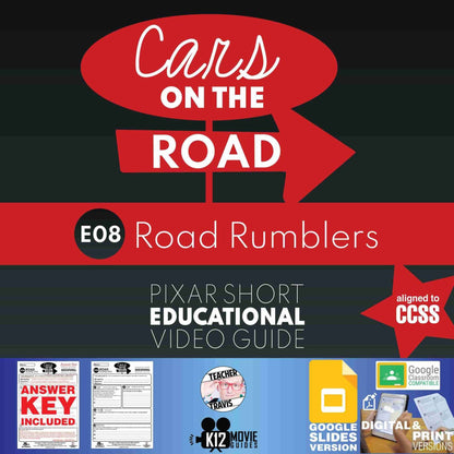 Pixar Short - Cars on the Road - E08 - Road Rumblers Video Guide (2022) Cover