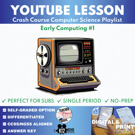 Crash Course - Early Computing: Crash Course Computer Science #1 - YouTube Video Lesson