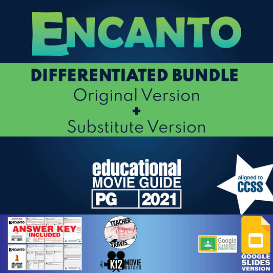 DIFFERENTIATED Movie Guide Bundle Made for Encanto Cover