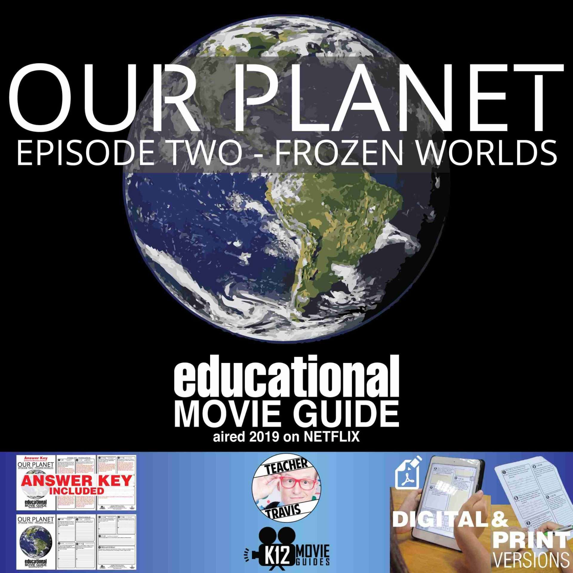 Our Planet Documentary Series (E02) Frozen Worlds (G - 2019) Cover