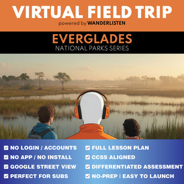 Everglades National Park Virtual Field Trip App Lesson | Audio + Map + Quiz
