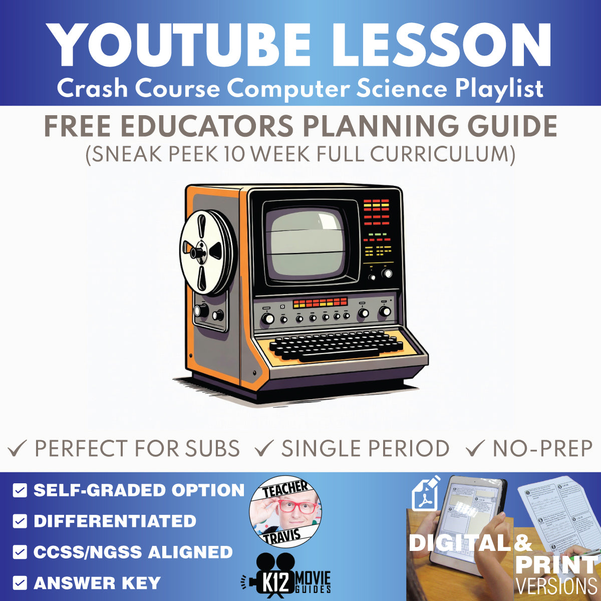 Free Crash Course Computer Science Full Curriculum Educator Planning Guide