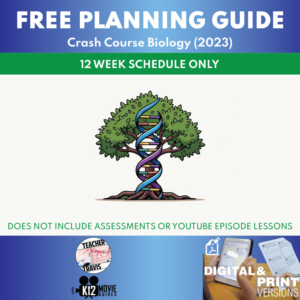 Free Crash Course Biology Full Curriculum Educator Planning Guide