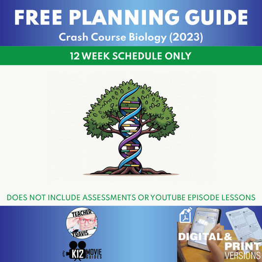 Free Crash Course Biology Full Curriculum Educator Planning Guide cover image