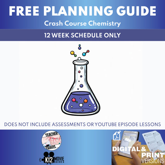 Free Crash Course Chemistry Full Curriculum Educator Planning Guide cover image
