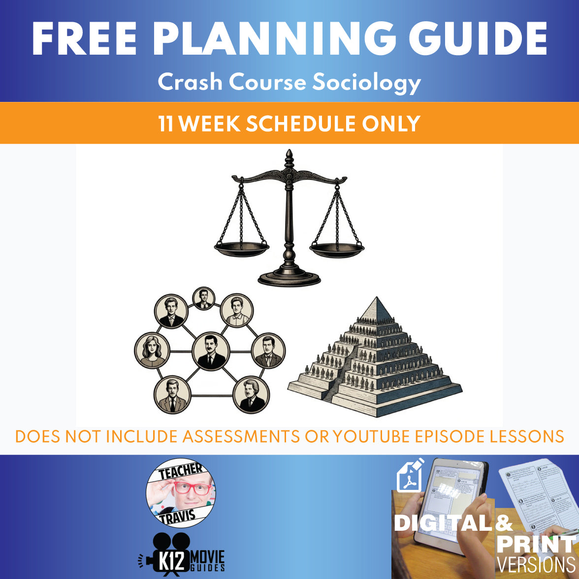 Free Crash Course Sociology Full Curriculum Educator Planning Guide