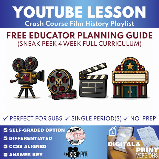 Free Crash Course Film History Full Curriculum Educator Planning Guide