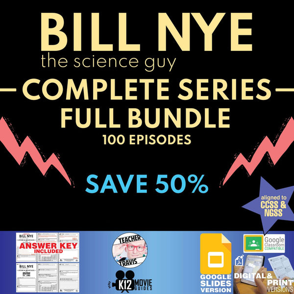 Bill Nye Full Series Bundle | 100 Episodes | SAVE 50% Cover