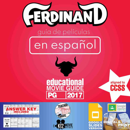 Ferdinand Movie Guide in Spanish | Español (PG - 2017) Cover