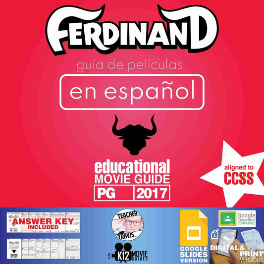 Ferdinand Movie Guide in Spanish | Español (PG - 2017) Cover