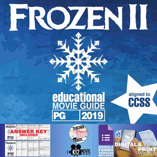 Frozen II Movie Guide | Questions | Worksheet (PG - 2019) Cover