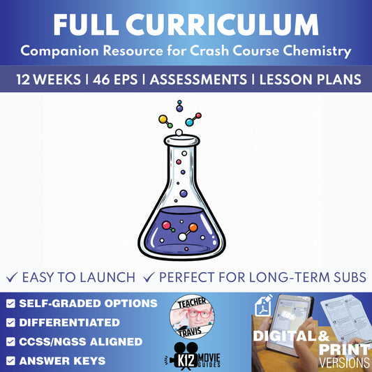 Crash Course Chemistry Full Curriculum Bundle cover image