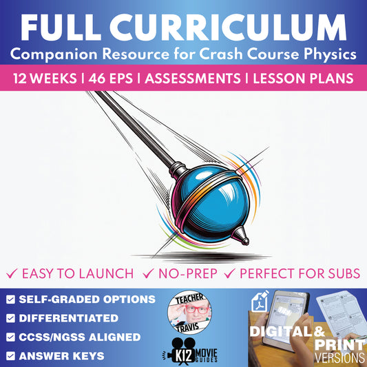Crash Course Physics Full Curriculum Bundle