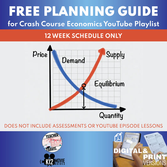 Free Crash Course Economics Full Curriculum Educator Planning Guide cover image