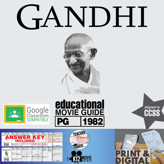 Gandhi Movie Guide (PG - 1982) Cover
