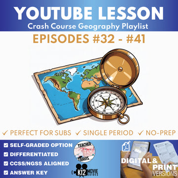 Crash Course Geography #32-#41 Video Lesson Set | Migration, Borders & Development