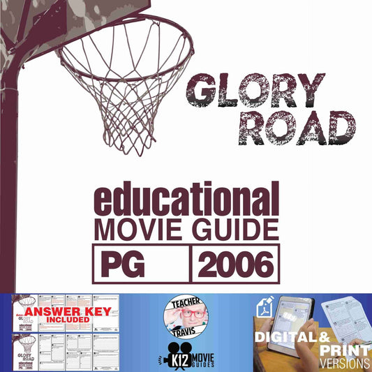 Glory Road Movie Guide | Questions | Worksheet (PG - 2006) Cover