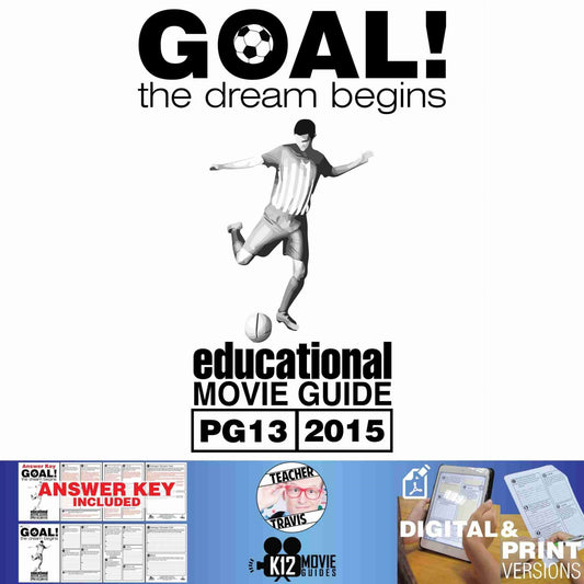 Goal! The Dream Begins Movie Guide | Questions | Worksheet (PG13 - 2005) Cover