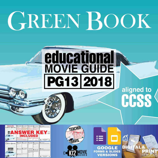 Green Book Movie Guide | Questions | Worksheet | Google Formats (PG13 - 2018)