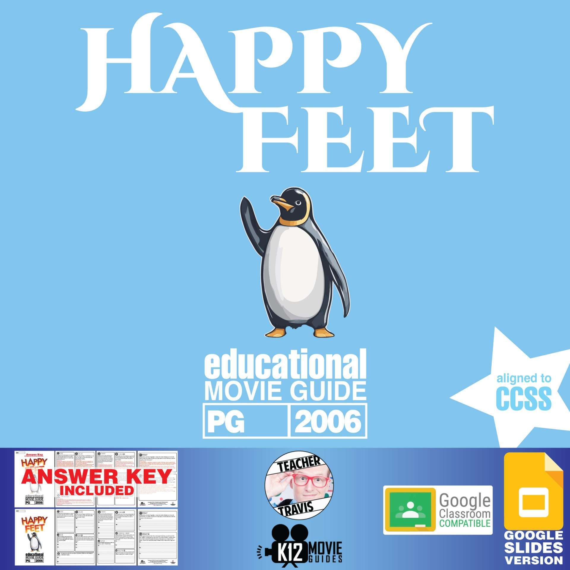 Happy Feet Movie Viewing Guide (PG - 2006)