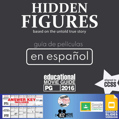 Hidden Figures Movie Guide in Spanish | Español (PG - 2016) Cover