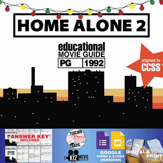 Home Alone 2 Movie Guide | Film Questions | Worksheet | Google Slide (PG - 1992)