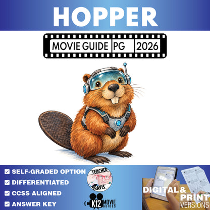 Hoppers Movie Guide | Questions & Worksheet (PG - 2026)