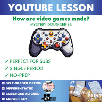 Mystery Doug - How Are Video Games Made - YouTube Video Lesson