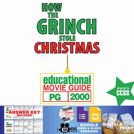 How the Grinch Stole Christmas Movie Guide | Questions | Google (PG - 2000) Cover
