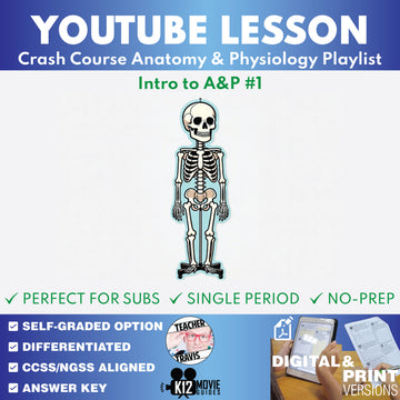 Crash Course - Introduction to Anatomy & Physiology: Crash Course A&P #1 - YouTube Video Lesson