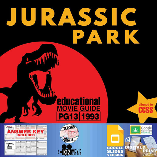 Jurassic Park Movie Guide | Nature vs Technology | Ethics (PG-13 - 1993) Cover