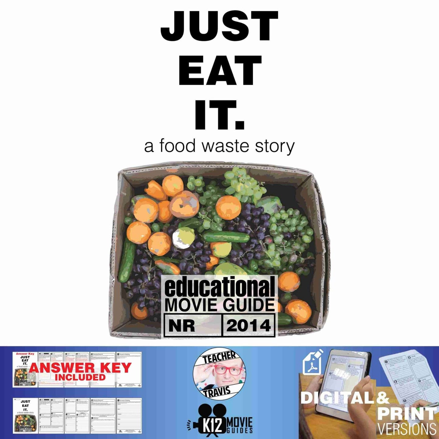 Just Eat it: A Food Waste Story Documentary Movie Guide (NR - 2014)