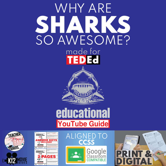 Shark Week YouTube Video Guide Cover