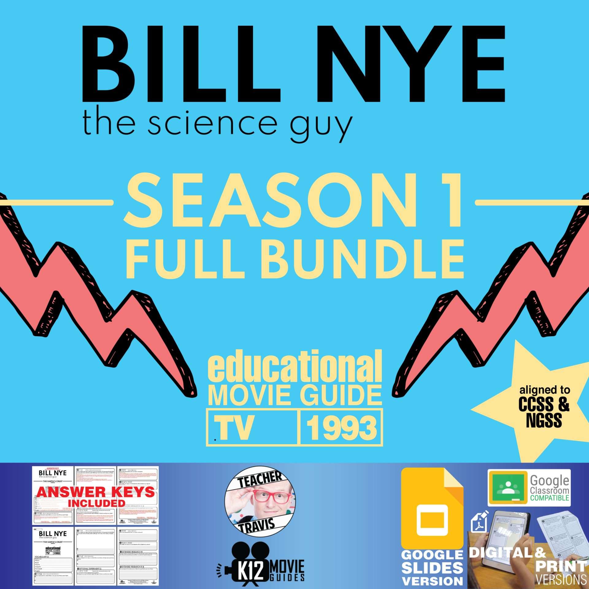 Bill Nye Season 1 | Full Series Bundle | 20 Episodes | SAVE 25%