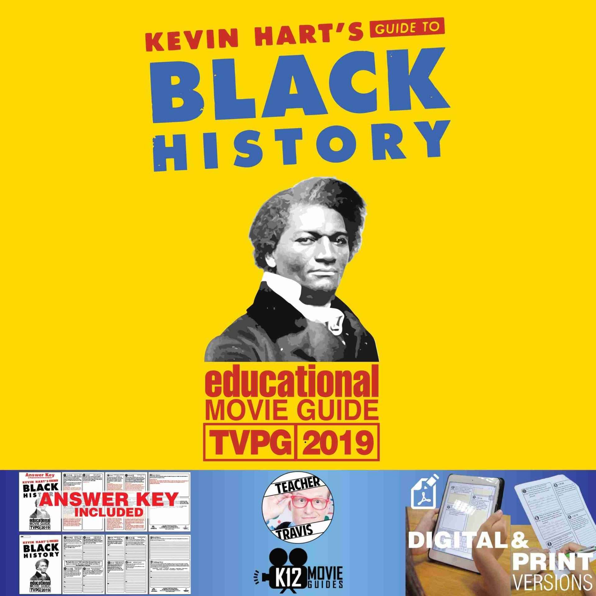 Kevin Hart's Guide to Black History Documentary Movie Guide (PGTV - 2019) Cover