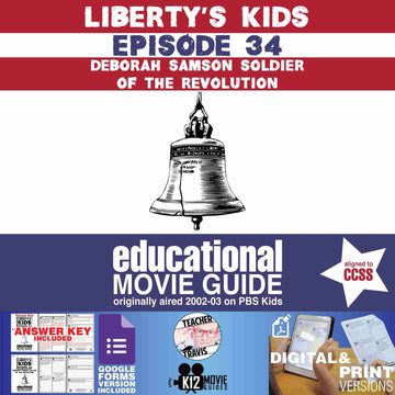 Liberty's Kids | Deborah Samson Soldier of the Revolution (E34) - Movie Guide