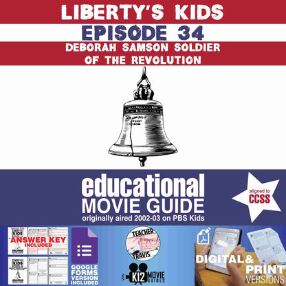 Liberty's Kids | Deborah Samson Soldier of the Revolution (E34) - Movie Guide