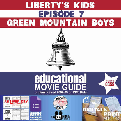 Liberty's Kids | Green Mountain Boys Episode 7 (E07) - Movie Guide | Questions Cover