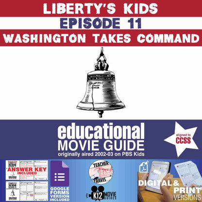 Liberty's Kids | Washington Takes Command Episode 11 (E11) - Movie Guide Cover