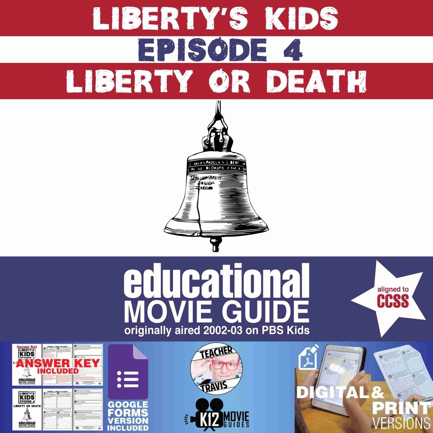 Liberty's Kids | Liberty or Death Episode 4 (E04) | Movie Guide | Questions