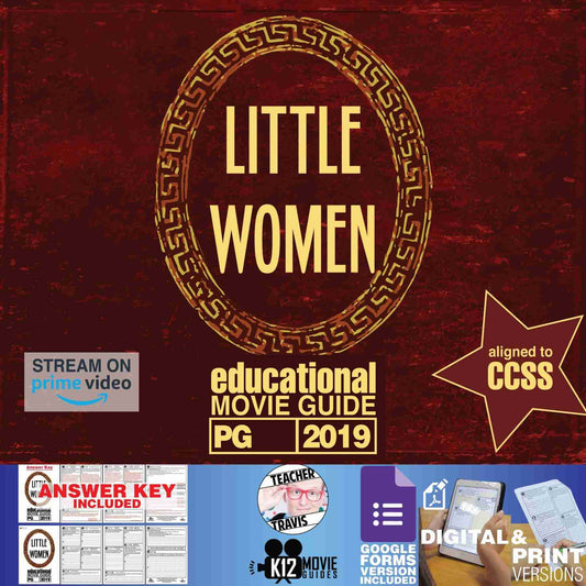 Little Women Movie Guide | Questions | Worksheet (PG - 2019) Cover