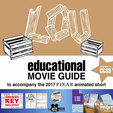 Lou Pixar Short Video Guide | Questions | Worksheet | Google Form (2017) Cover