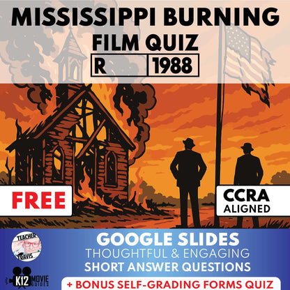 Free Mississippi Burning Film Quiz