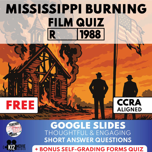 Free Mississippi Burning Film Quiz