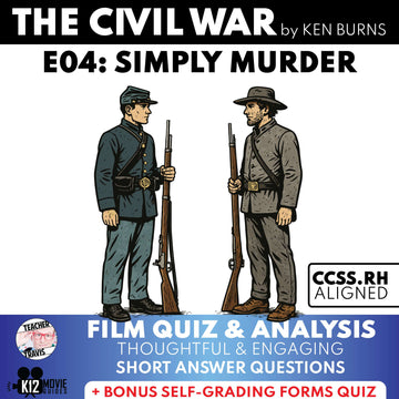 Ken Burns Civil War E04 Simply Murder Film Quiz