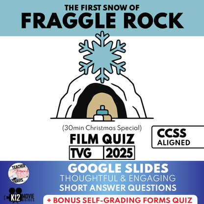 The First Snow of Fraggle Rock Film Quiz | 30min Christmas Activity | TVG - 2025
