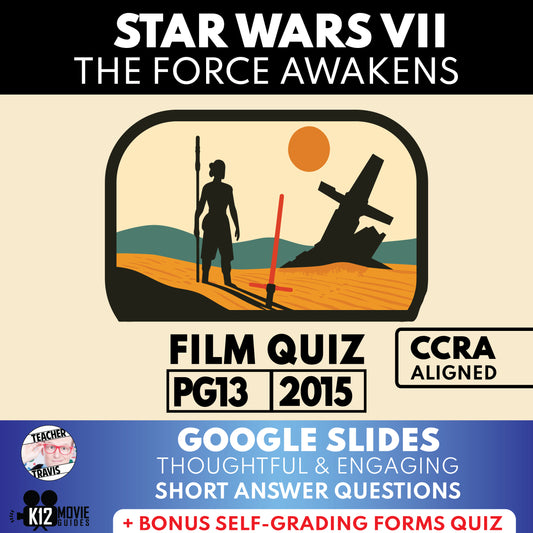 Star Wars: The Force Awakens Movie Guide | Questions | Grades 8–12 (PG-13 – 2015)
