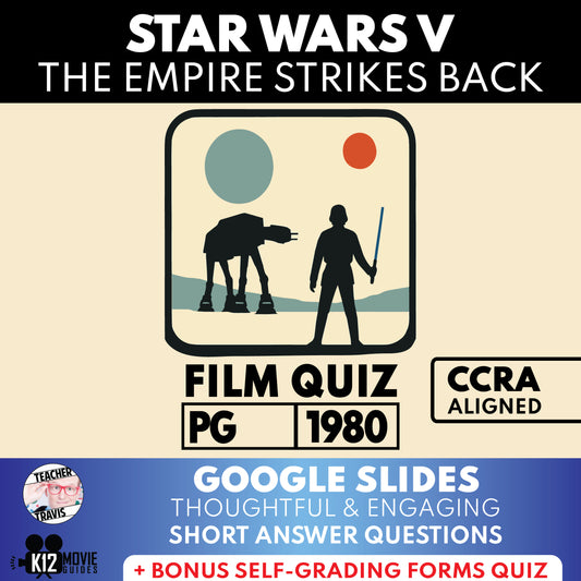 Star Wars: Episode V – The Empire Strikes Back Movie Guide | Questions | Grades 8–12 (PG – 1980)