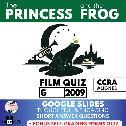 The Princess and the Frog Movie Guide | Questions | Grades 3–5 (G – 2009)